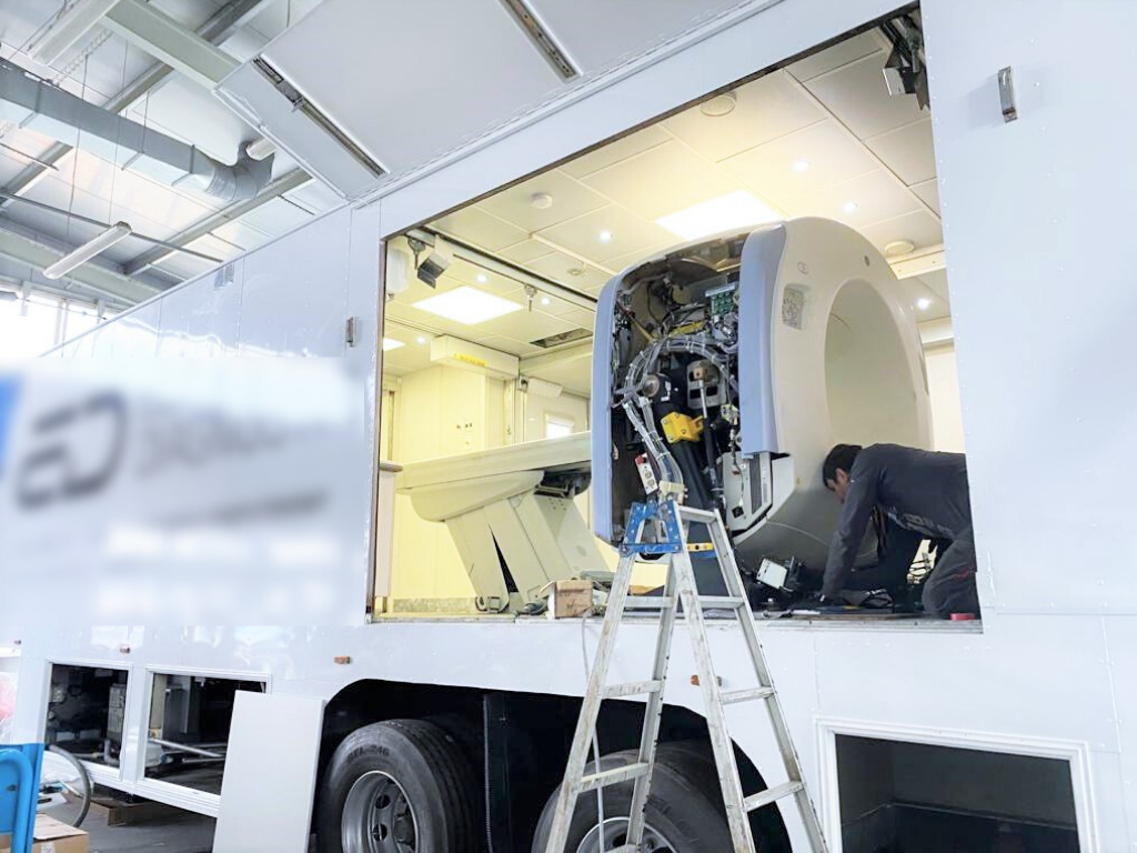 CT Scanner that assists with growing rental business of mobile CTs in Europe