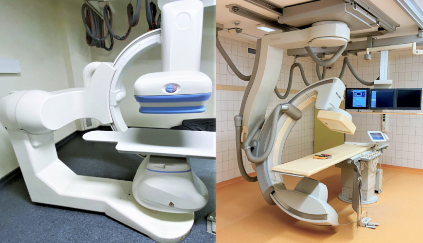 floor vs ceiling mounted cath lab explained