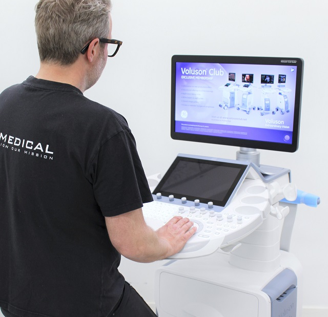 1. Ultrasound – landing page – Spanish Refurbished GE Voluson E10