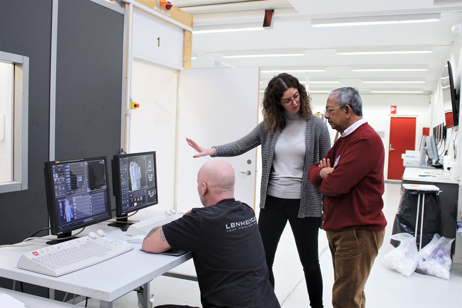 Achieve better patient care – NEW in Russian LBN Medical customer testing a CT scanner
