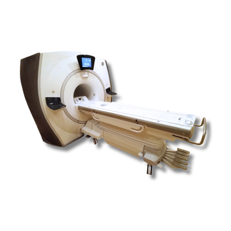 GE Optima MR450W GEMS 1.5T MRI scanner - LBN Medical