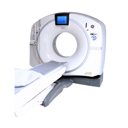 GE Revolution EVO CT scanner for sale. LBN Medical.